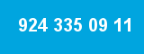 924 335 09 11 924 335 09 11